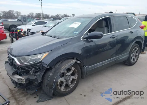 2017 Honda Cr-V Ex-L/Ex-L Navi from USA, damaged, VIN 7FARW1H82HE018555